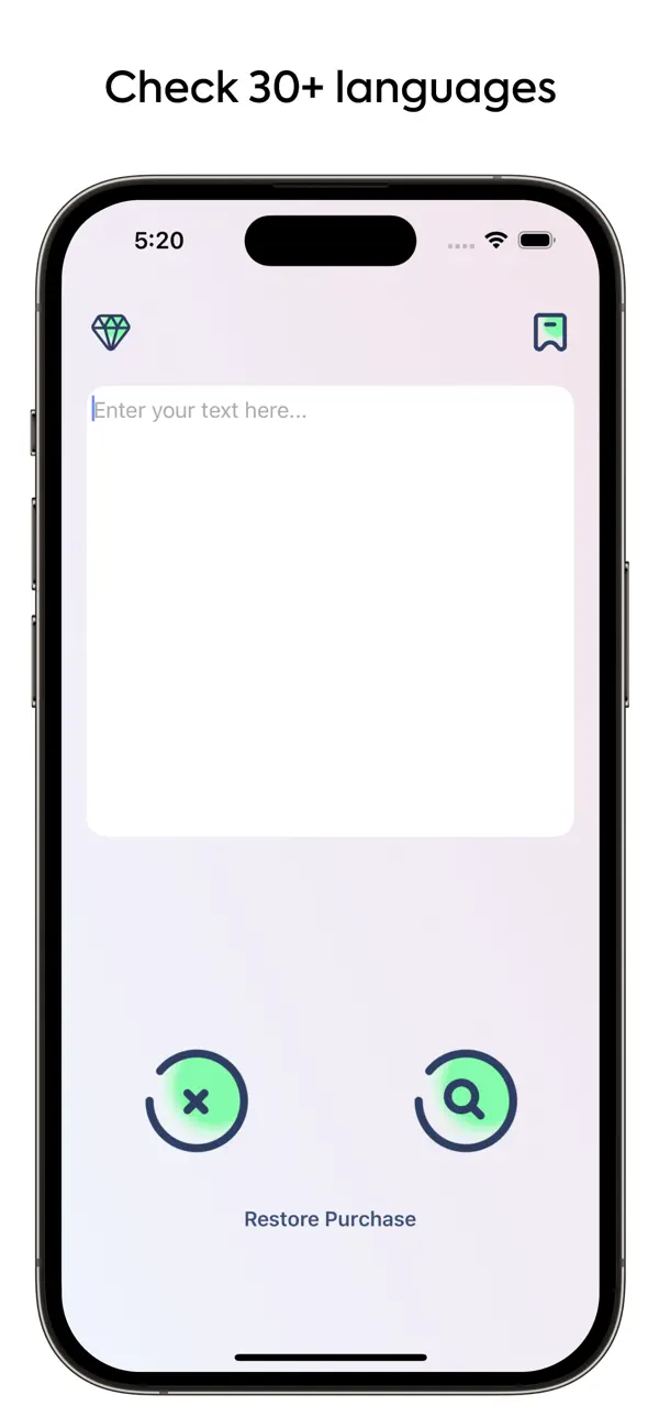 Screenshot #1 pour Instant Word Counter - AI Tool