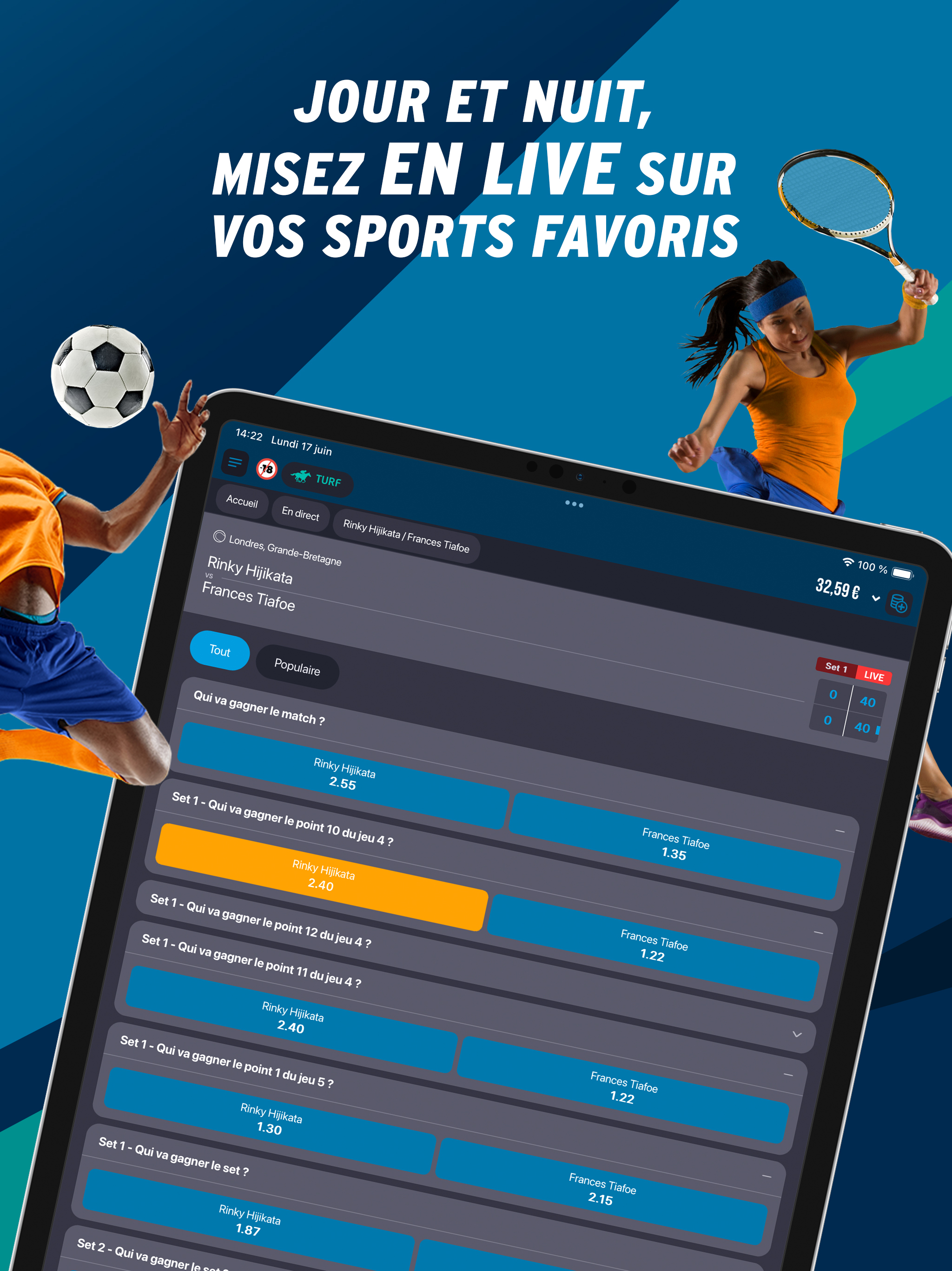 Genybet Paris Hippiques, Sport