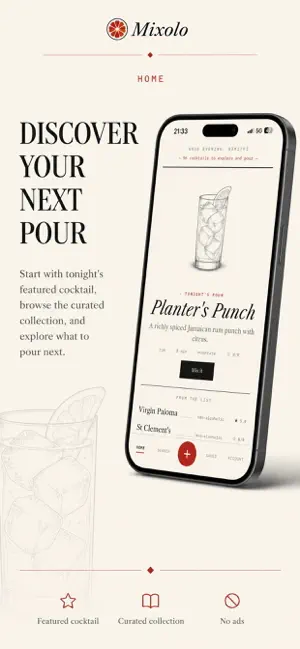 Mixolo: Cocktail Recipes screenshot 1
