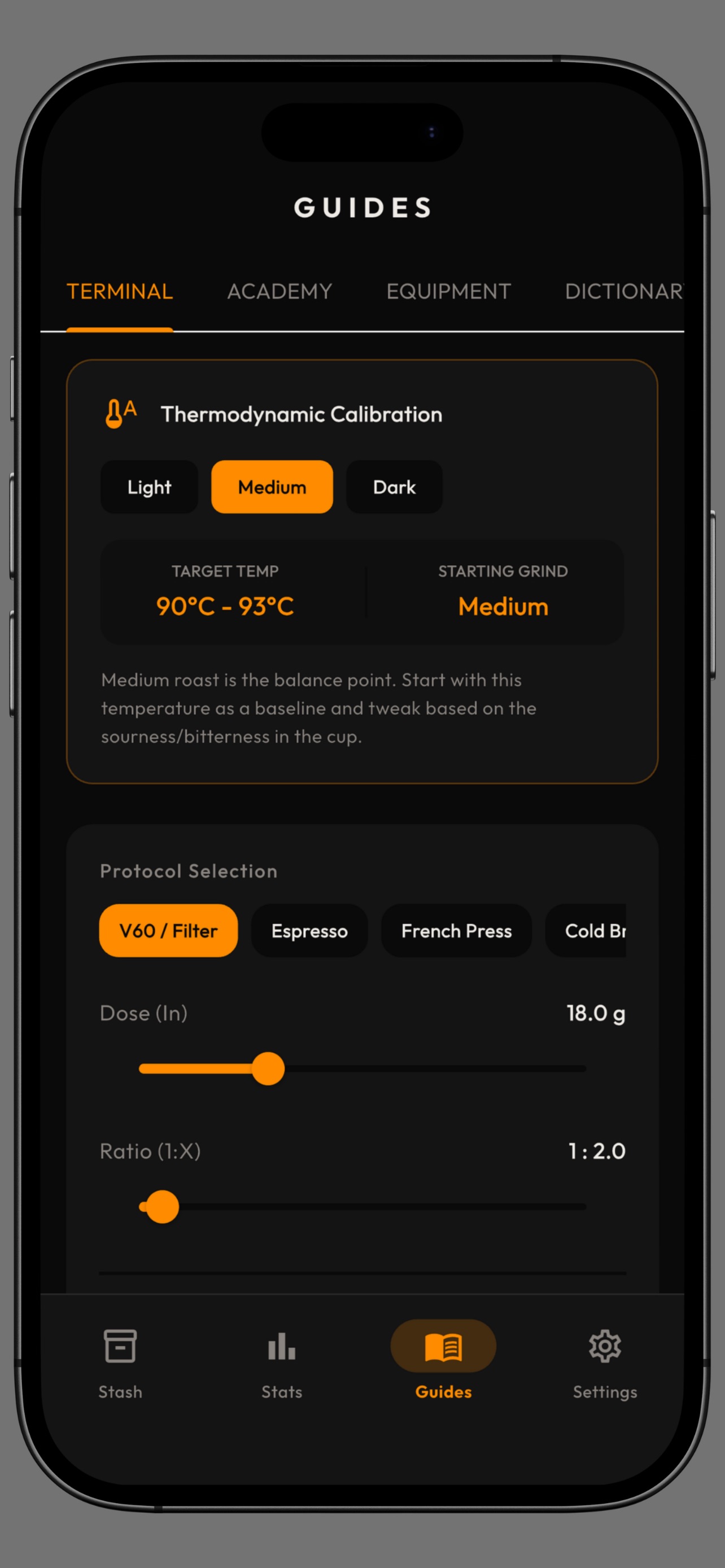 Screenshot 3 of Dialed: Coffee Recipes