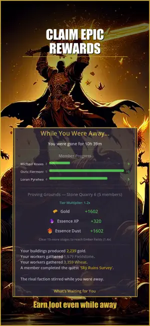 Titan Saga - Idle screenshot 3