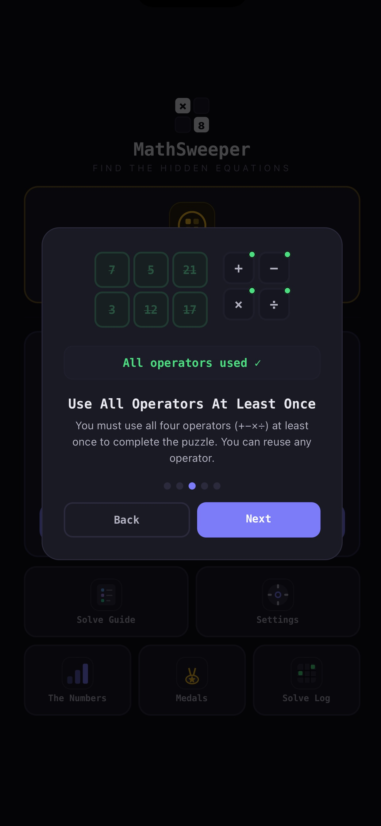 MathSweeper