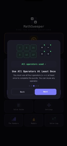 MathSweeper screenshot