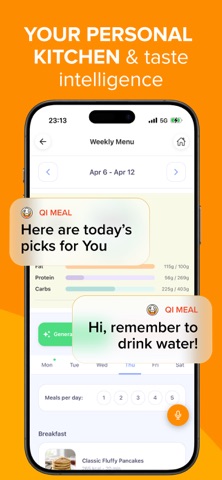 QiMeal screenshot