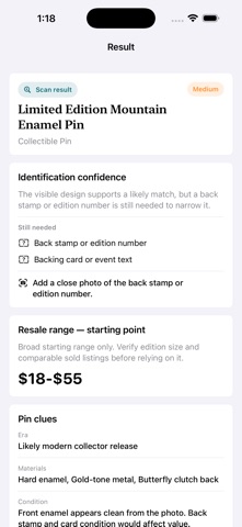 PinLens: Pin Identifier Screenshot 4 of 5