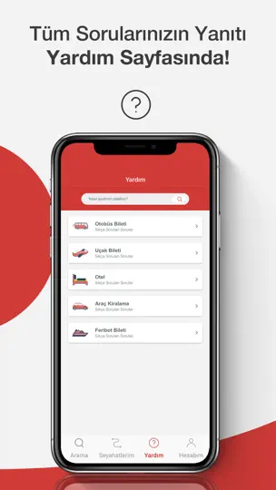 Obilet: Otel Uçak Otobüs Araç iPhone Ekran Görüntüsü 8