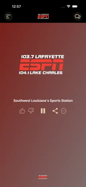 ESPN 103.7 Lafayette screenshot 1