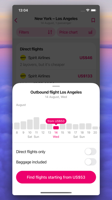 TravelFlow: Flights, Hotels Screenshot