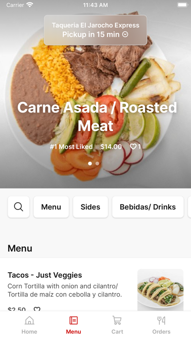 App screenshot