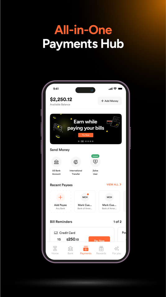#2. Zolve - Global Banking (iOS) 由: ZOLVE INNOVATIONS PRIVATE LIMITED