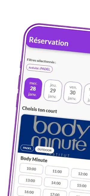 Tennis et Padel Champ Fleuri screenshot 1
