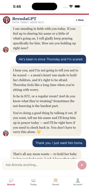 BrendaGPT: AI Prayer & Bible screenshot 2