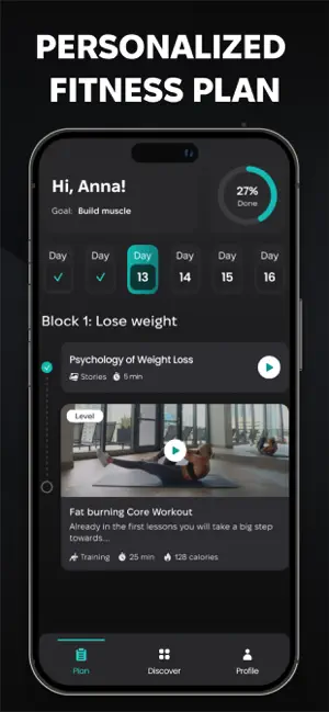 HeyFit: Fitness & Weight Loss screenshot 2