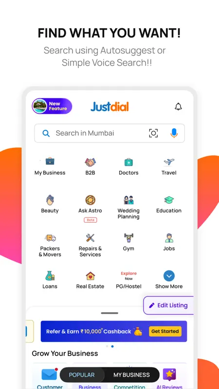 JD - The Best Local Search App screenshot 1 of 10