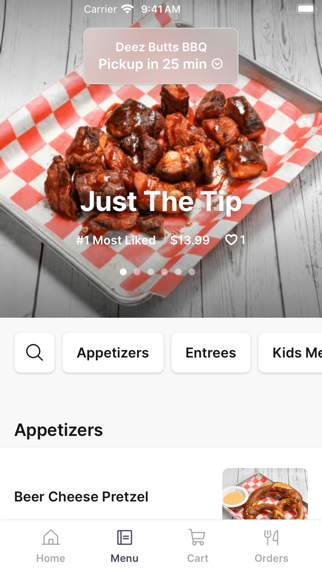 App screenshot