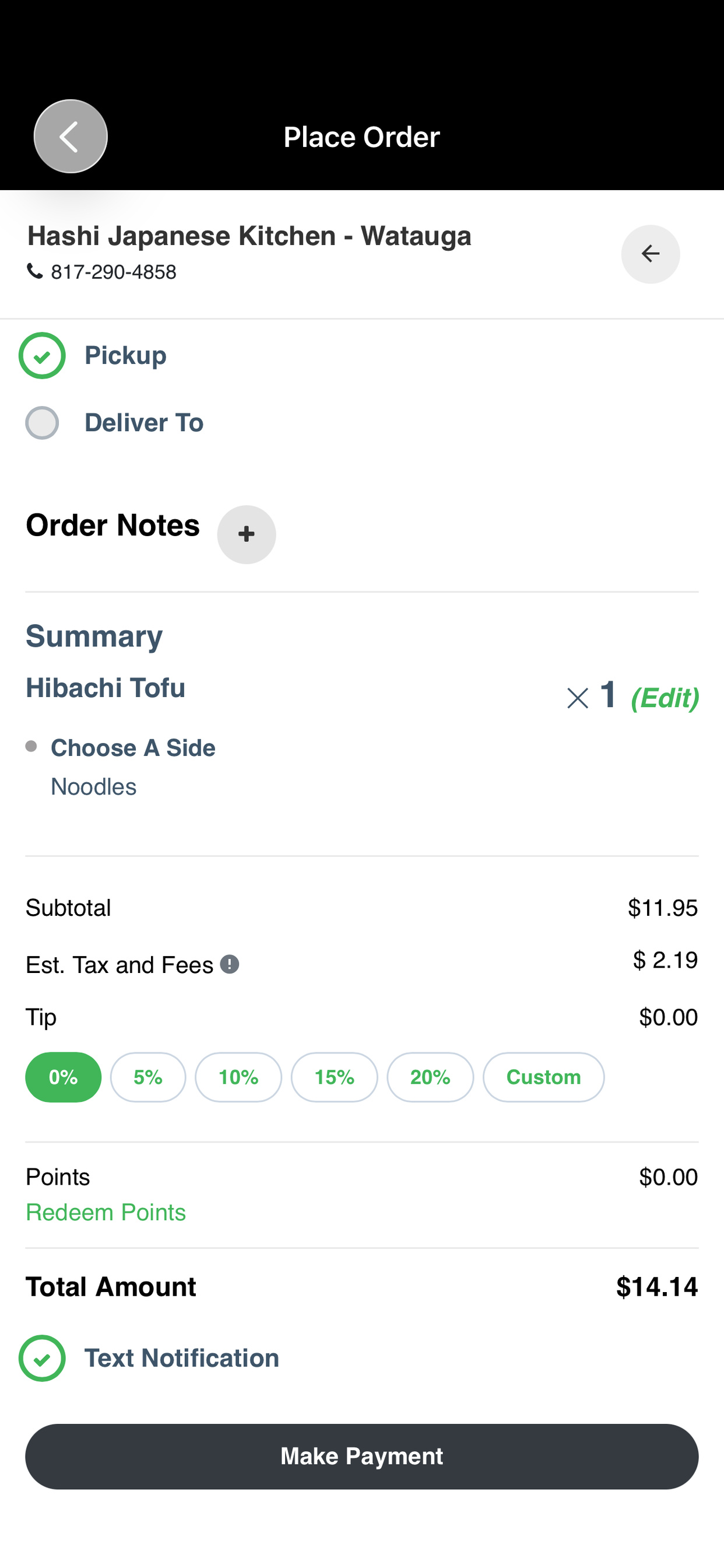 Hashi Japanese Kitchen screenshot 9