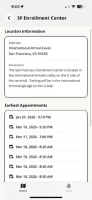 GlobalEntry Appointment Finder screenshot