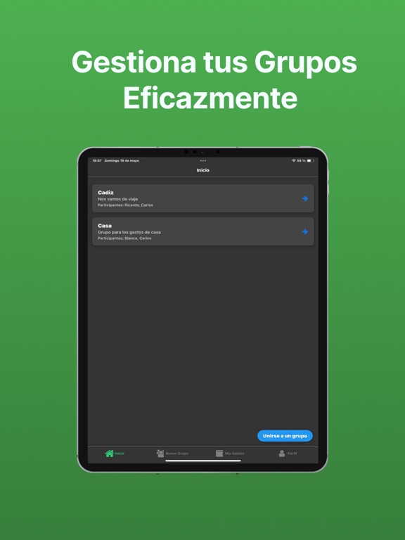 SplitEasy - Gastos compartidos app screenshot