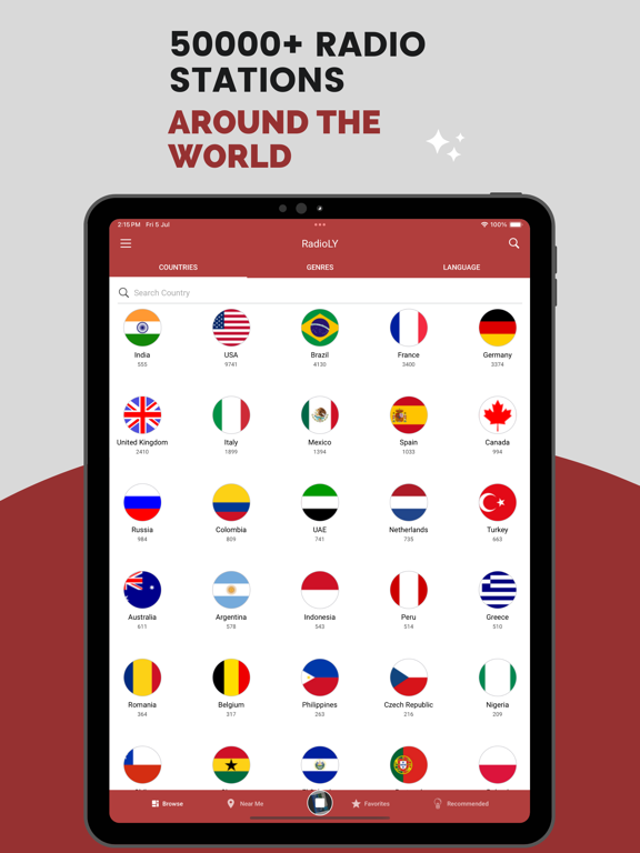 App screenshot