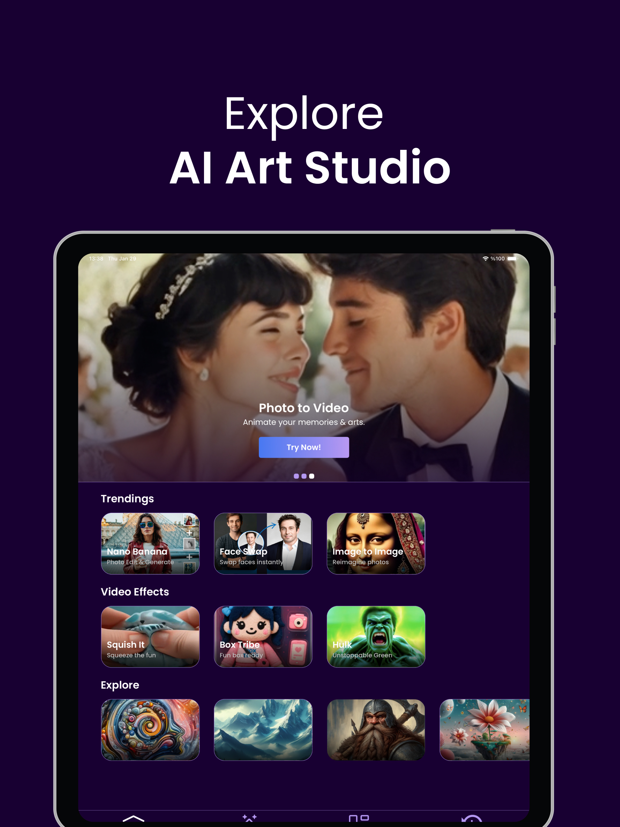 AI Art Photo & Image Generator