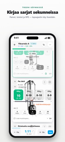 SisuLift screenshot