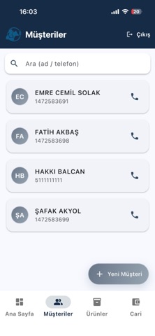 Centeronsoft Yem Takip Screenshot 2 of 6