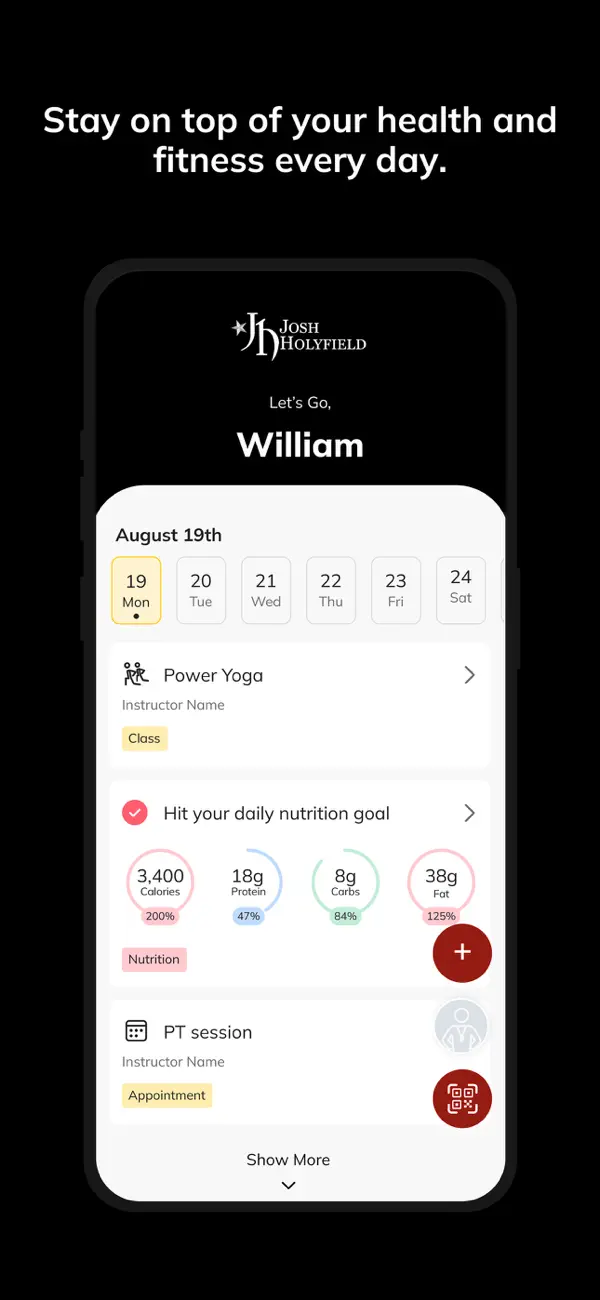 Screenshot #2 pour JH Fit Training