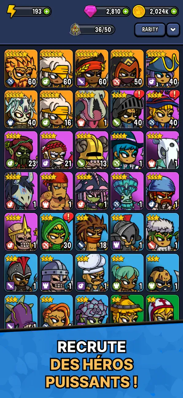 Heroes & Dragons: Tactical RPG Hack screenshot 2 - iOS game interface