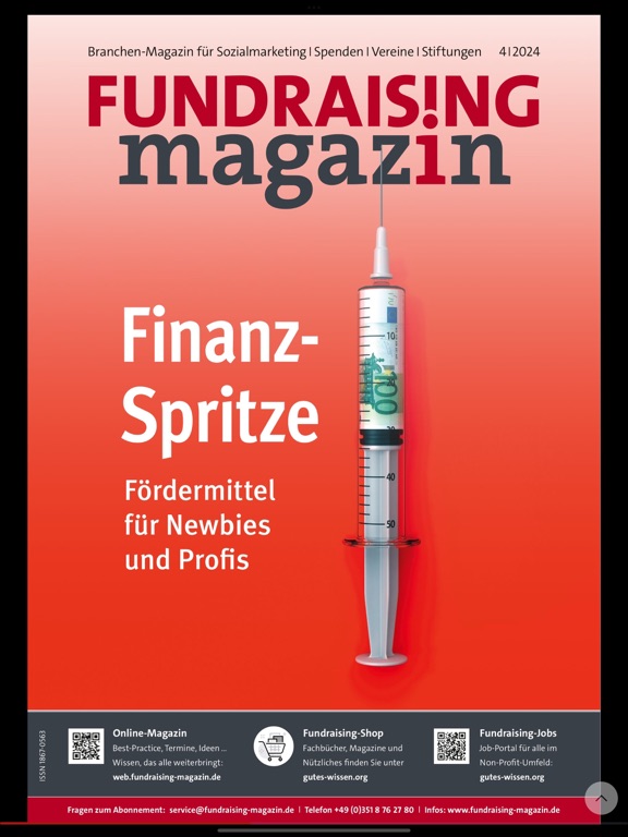 Screenshot #5 pour Fundraising-Magazin