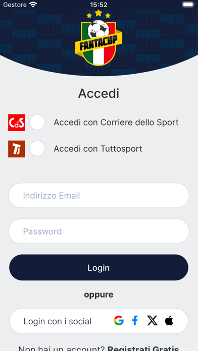 Fantacup Screenshot