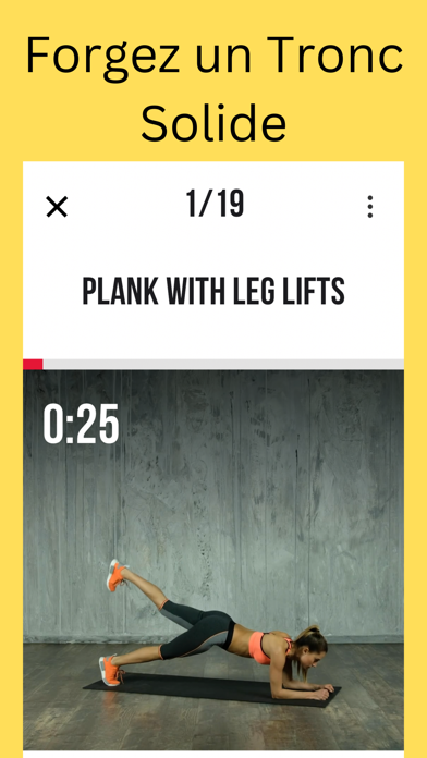Screenshot #1 pour ShapeUp: Corps Tonique