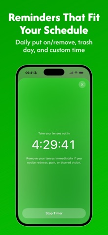 Contact Lenses Time Tracker Screenshot 5 of 8