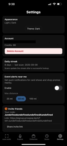 Price Pop TCG screenshot