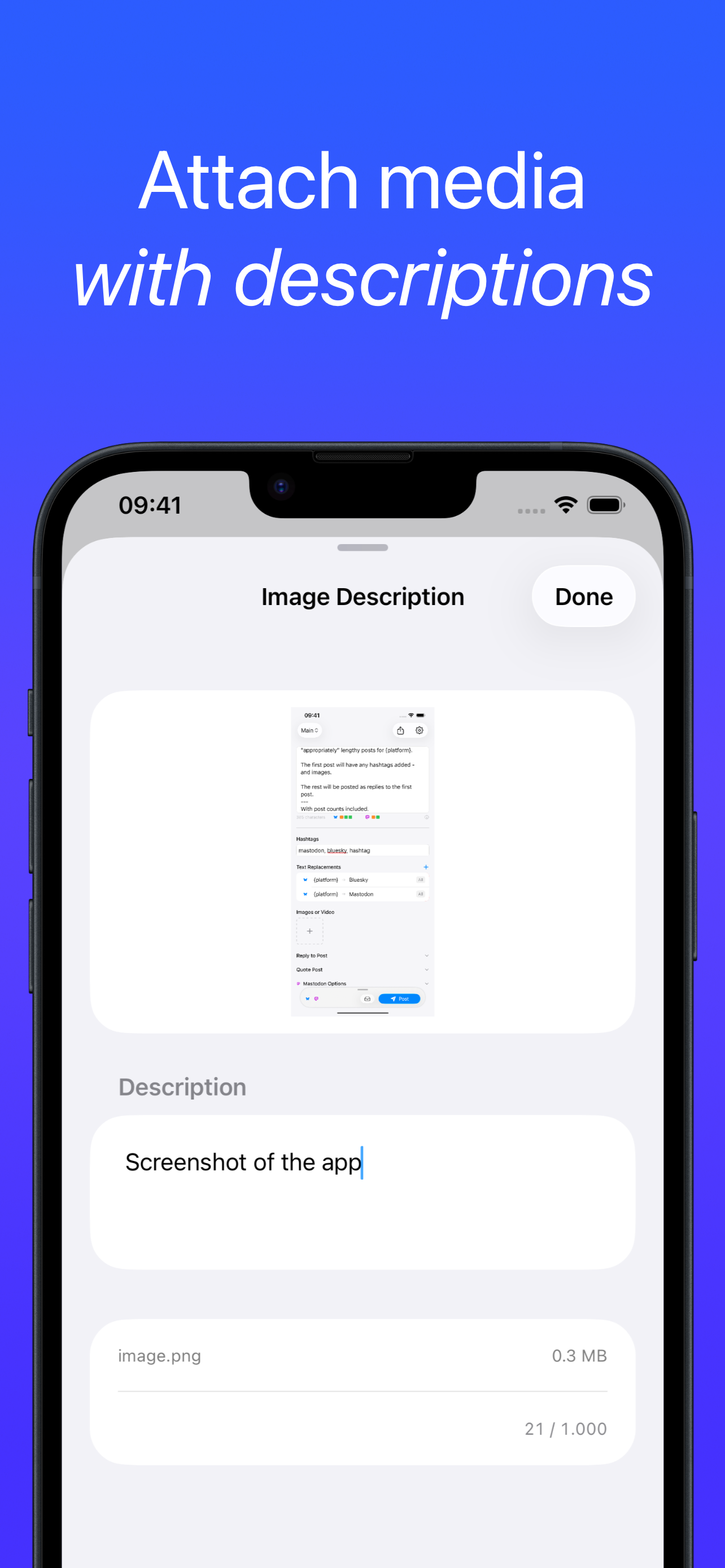Bluestodon - Thread splitter screenshot 5