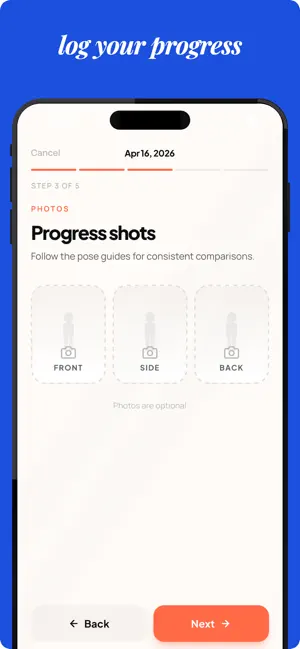 Tapeline: Body Measurement Log screenshot 3