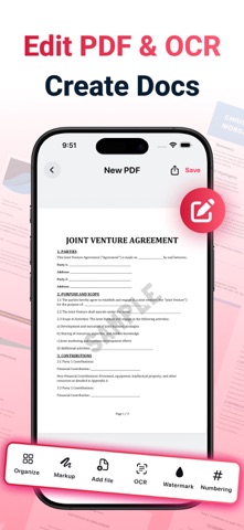 PDF24: PDF Converter & Creator iPhone screenshot