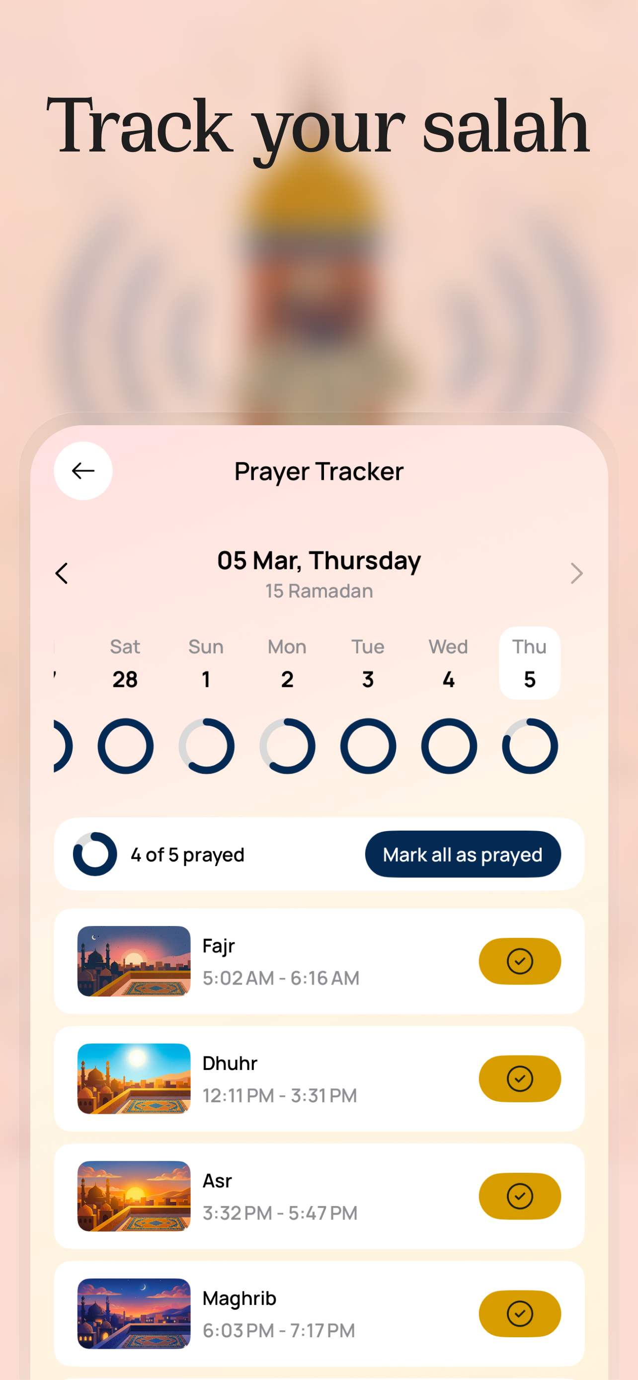 Muslim Daily: Prayer & Quran screenshot 4