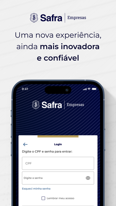 Safra Empresas: A sua conta PJ Screenshot