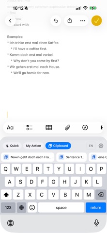 Quill Keyboard Screenshot 7 of 8