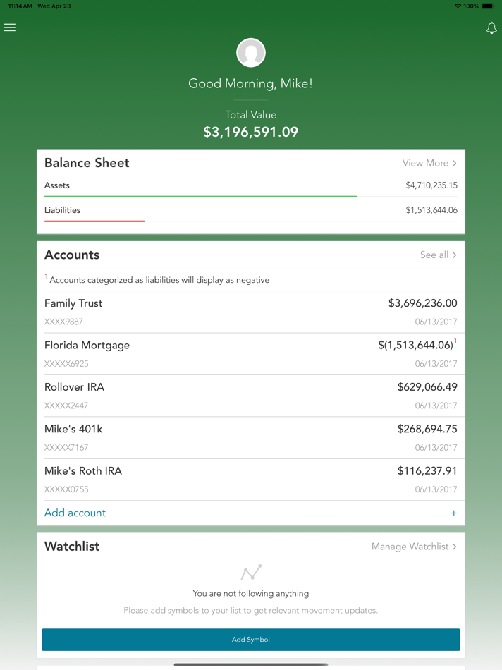 #3. Bloom Advisors Client Portal (iOS) 由: Bloom Advisors
