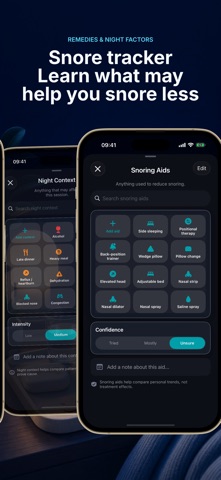 Sleep Recorder - Snore Clinic iPhone screenshot