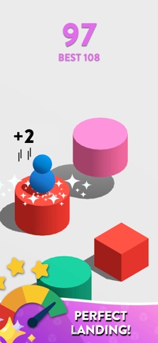 Jump Dash - Tap, Jump, Go! iPhone screenshot