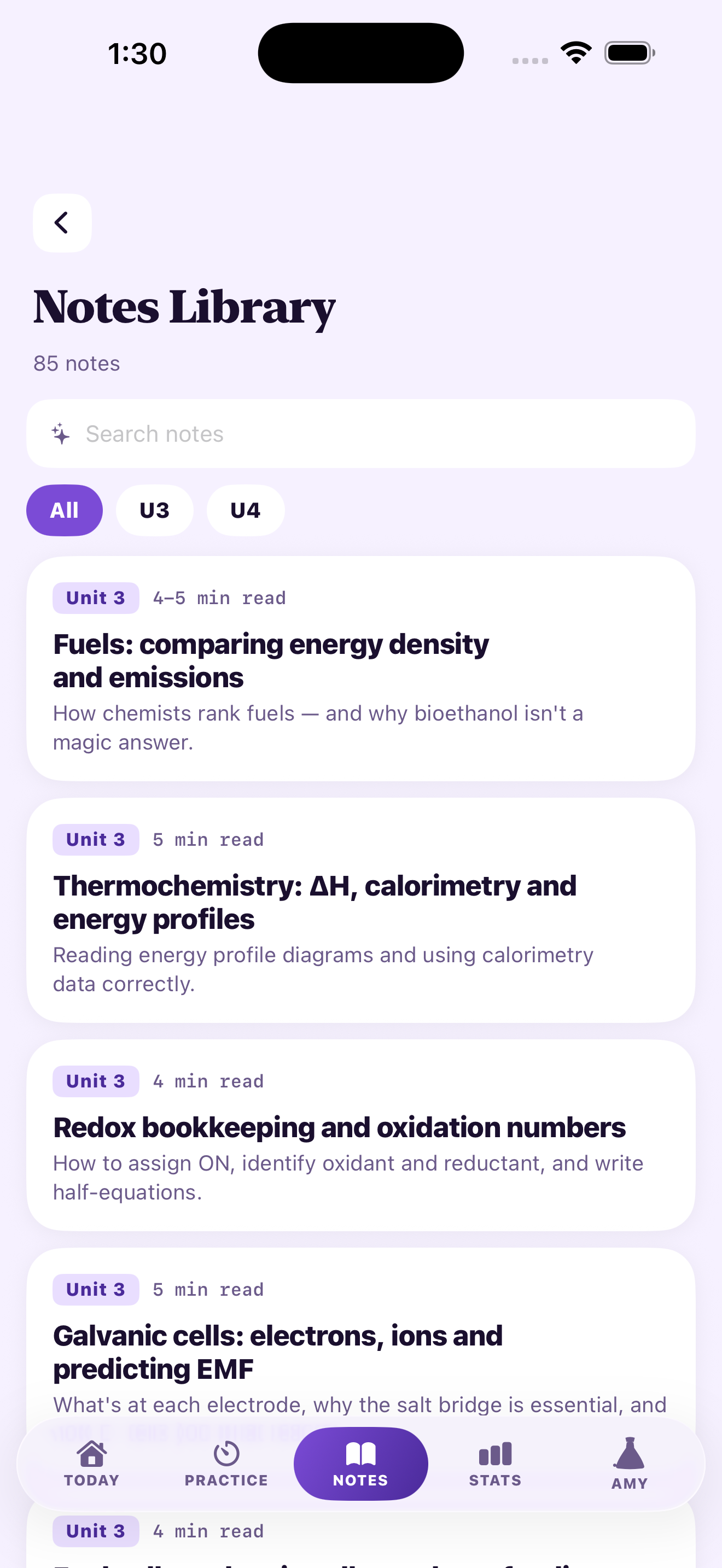 VCE Study Chemistry screenshot 6