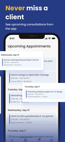 LegalMatch for Attorneys (New) iPhone screenshot
