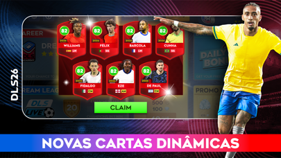 Dream League Soccer 2026 iOS Mod IPA screenshot 1 - iOS game interface