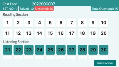 UKLC UBT TEST Screenshot