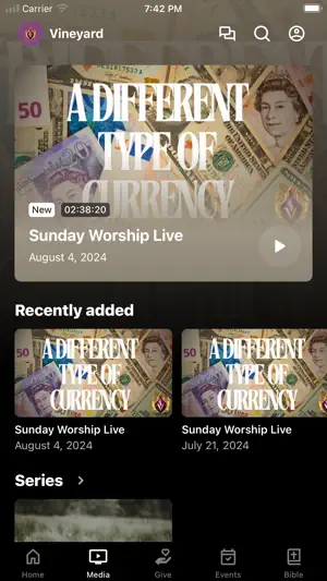 Vineyard Apostolic screenshot 2