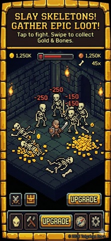 Tap Tomb: 8-Bit RPG Screenshot 1 of 5