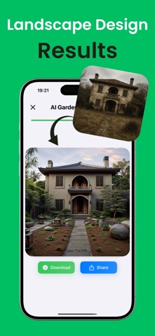 AI Garden Design - Landscape ° iPhone screenshot