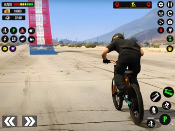 BMX Mad Bicycle Bike Rider iPad screenshot